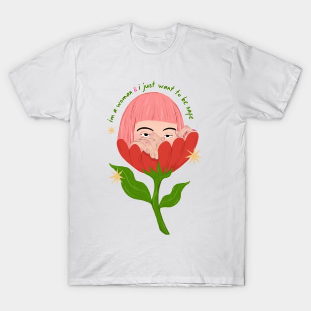 Women's Day T-Shirt by ouiouicathy